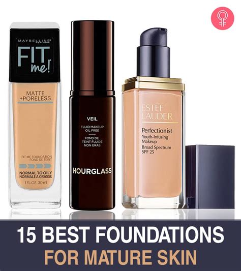 best full coverage foundation for mature skin.